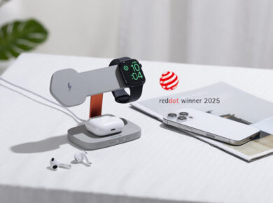 Bezdrátová nabíjecí stanice Canyon Hexagon 310 získává Red Dot Award 2025 za produktový design
