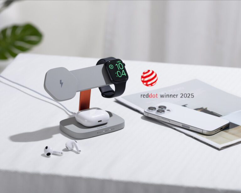 Bezdrátová nabíjecí stanice Canyon Hexagon 310 získává Red Dot Award 2025 za produktový design
