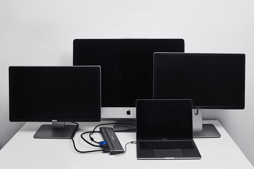 Metoda 3: USB-C hub nebo dokovací stanice